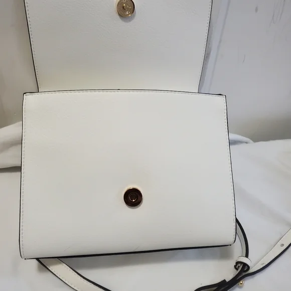 INC INTERNATIONAL CONCEPTS Women's Sibbell 2-1 Crossbody Bag White - Picture 6 of 8
